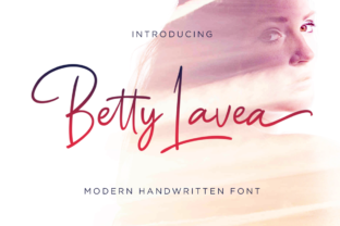 Betty Lavea: The Modern Handwritten Font for Authentic Branding