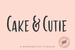 Cake Cutie: A Hand Drawn Typeface for Editorial Design