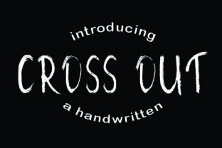 Cross Out: The Handwritten Font for Scroll-Stopping Visuals