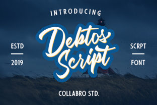 Debtos Script: A Handwritten Typeface for Editorial Design