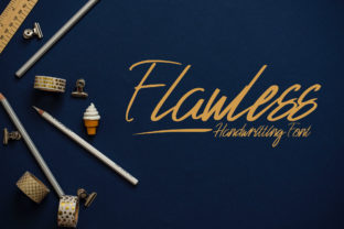 Flawless: The Modern Script Handwritten Font for Digital Branding