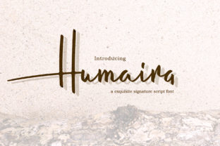 Humaira Script: The Exquisite Signature Typeface for Modern Branding