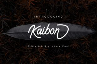 Kaibon: The Elegant Script Handwritten Font for Modern Branding