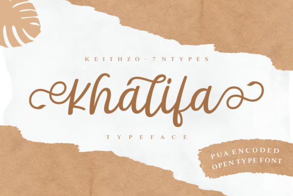 Khalifa: A Stunning Handwritten Font for Boutique Branding