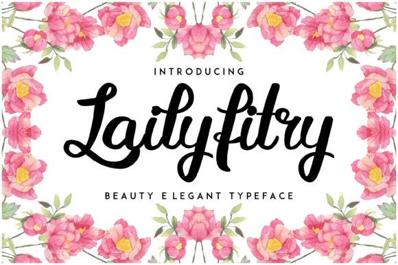 Lailyfitry: The Elegant Script Handwritten Font for Editorial Design