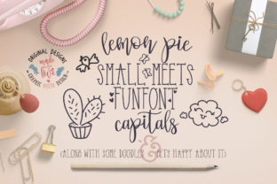 Lemon Pie Funfont Duo: Elevate Your Brand With Playful Script Typography