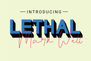Lethal Markwell Duo Font Review