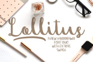 Lollitus Duo: A Playful Script Handwritten Font for Modern Campaigns