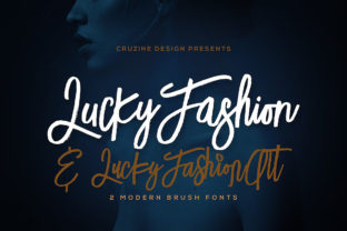 Lucky Fashion Display Font for Digital Branding