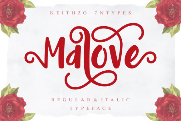 Malove Script Font: Elevate Your Brand Identity