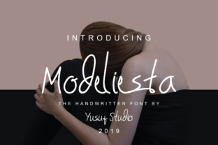 Modeliesta Script Handwritten Fonts for Elegant Branding