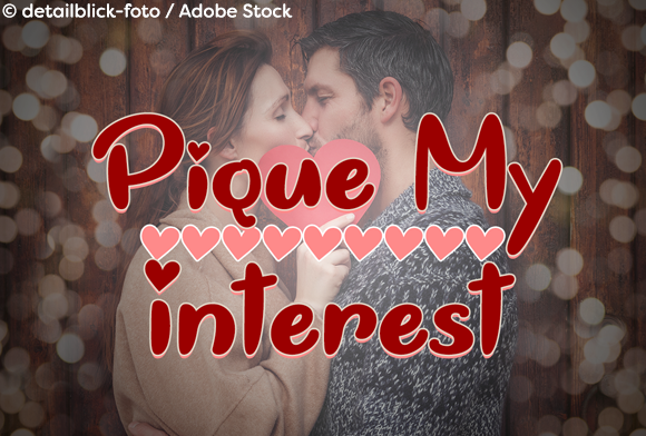 Pique My Interest: The Quirky Script Font for Valentine’s Day Campaigns
