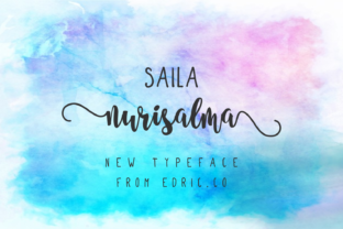 Saila Nurissalma: The Handwritten Typeface for Authentic Editorial Design