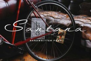 Santana Brush Font Review: A Handmade Script for Elegant Branding