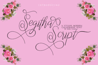Segitha Script: Elegant Handwritten Design