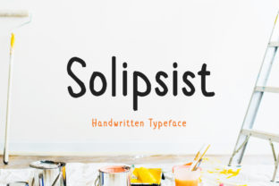 Solipsist Handwritten Font for Elegant Brand Identity