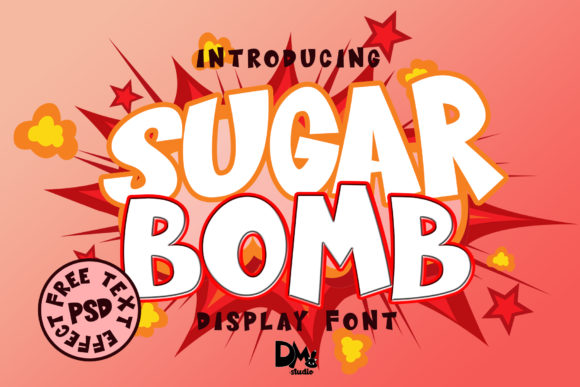 Sugar Bomb Typeface: Bold Display Fonts for High-Impact Campaigns