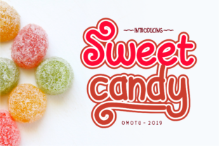 Sweet Candy Script Handwritten Font for Playful Branding