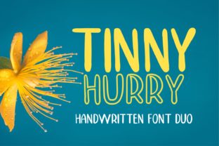 Tinny Hurry: The Fun Handwritten Font for Engaging Editorial Design