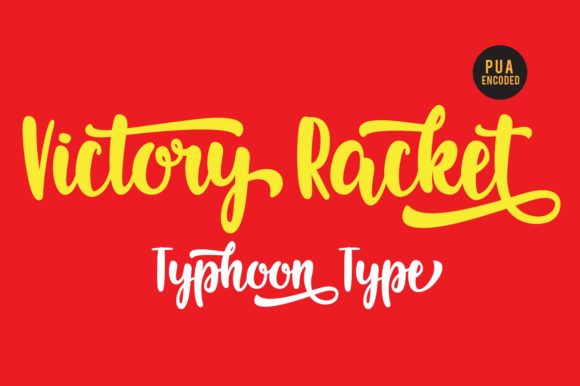 Victory Racket: A Striking Script Handwritten Font for Modern Digital Branding