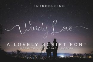 Windy Love: The Elegant Script Font for Personalized Branding