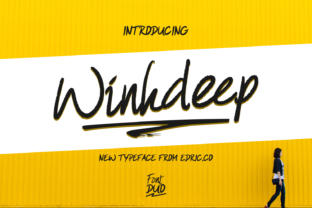 Winkdeep Duo: A Script Handwritten Typeface for Modern Digital Layouts