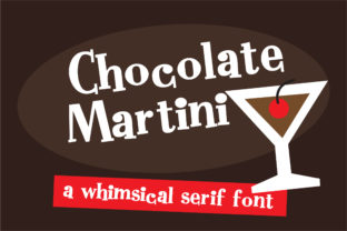ZP Chocolate Martini: The Whimsical Serif for Bold Campaign Headlines